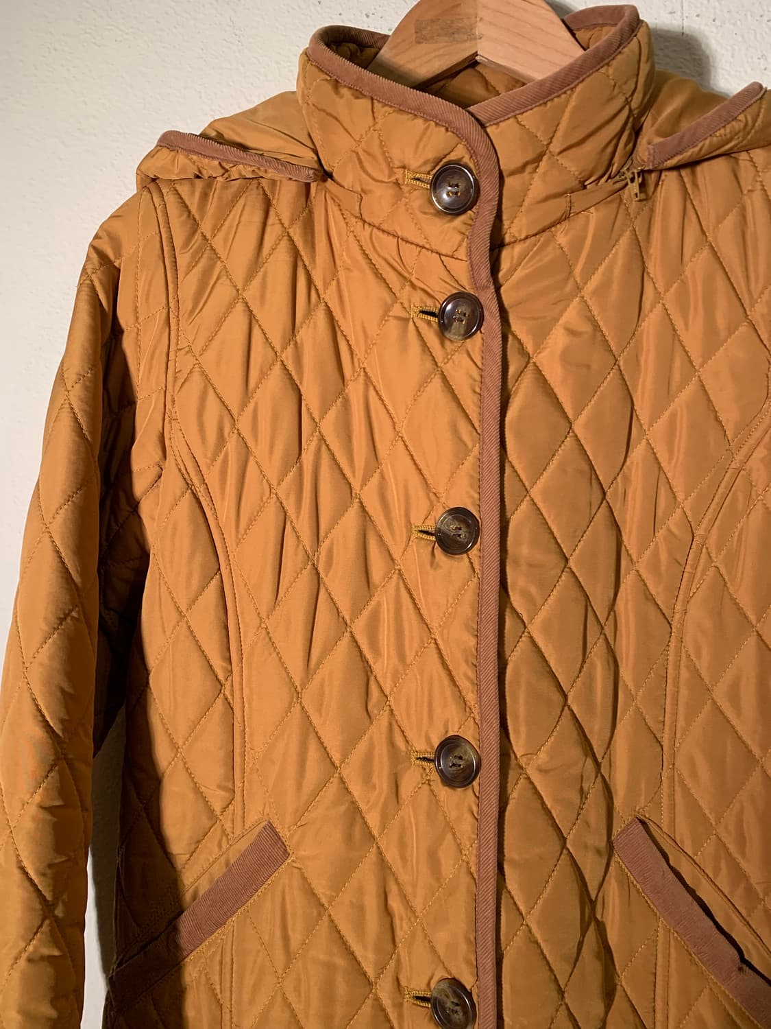 빔즈하트 옐로우 마드라스체크 퀼팅베스트 상품이미지5