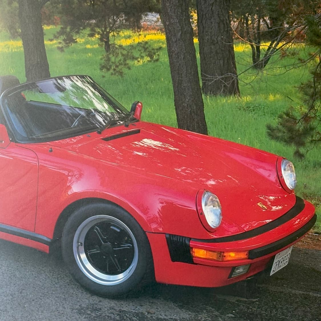 포르쉐 스피드스터 빈티지 포스터 (액자포함) 상품이미지4