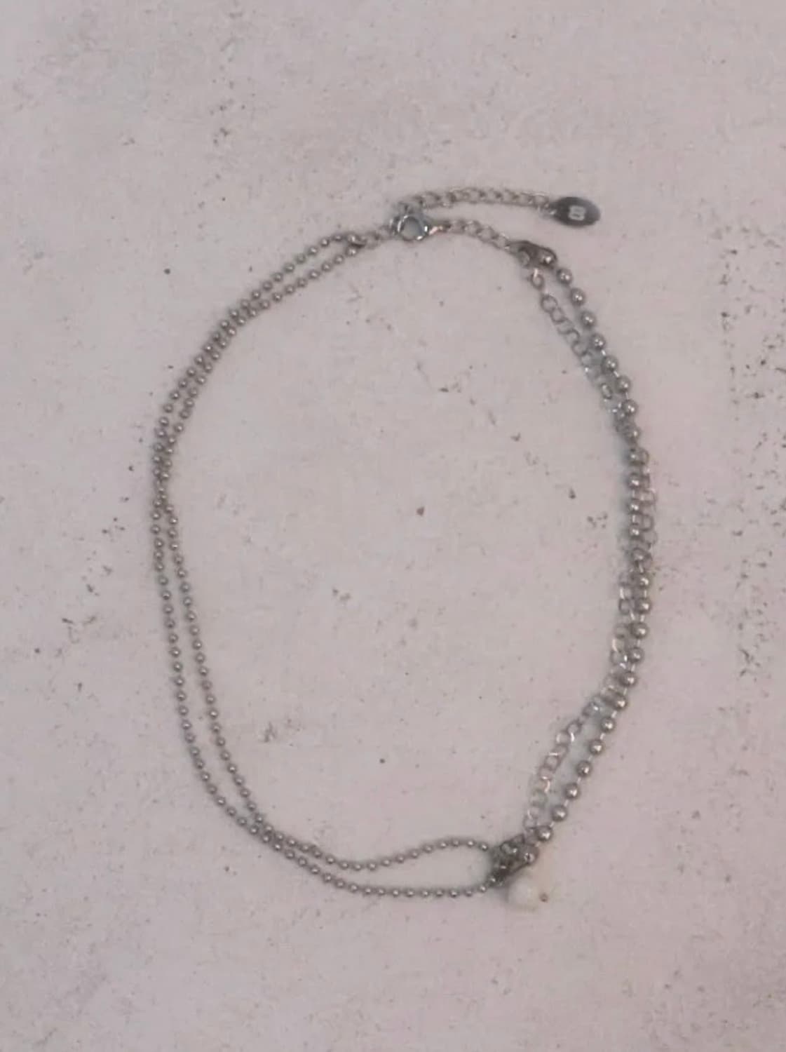 88ae 팔팔에이이 싱글 펄 레이어드 목걸이 상품이미지1