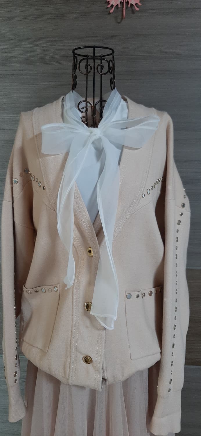 산드로 금장버튼 가디건 상품이미지3