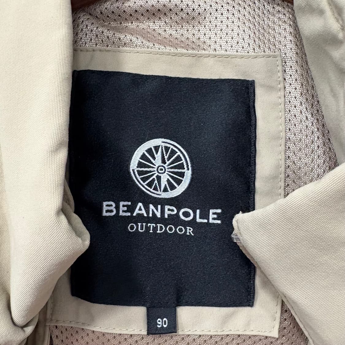 빈폴 베이지 후드 바람막이 자켓 상품이미지3