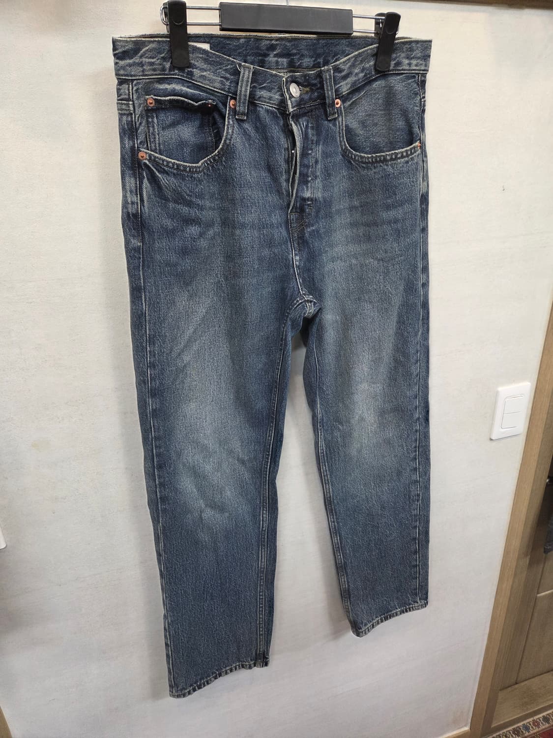 자라 빈티지워싱 데님팬츠 31 상품이미지5