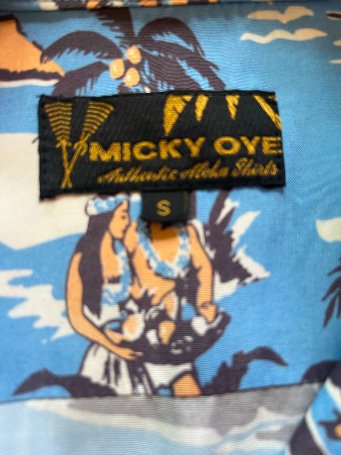 MICKY OYE RAYON HAWAIIAN SHIRTS 상품이미지6