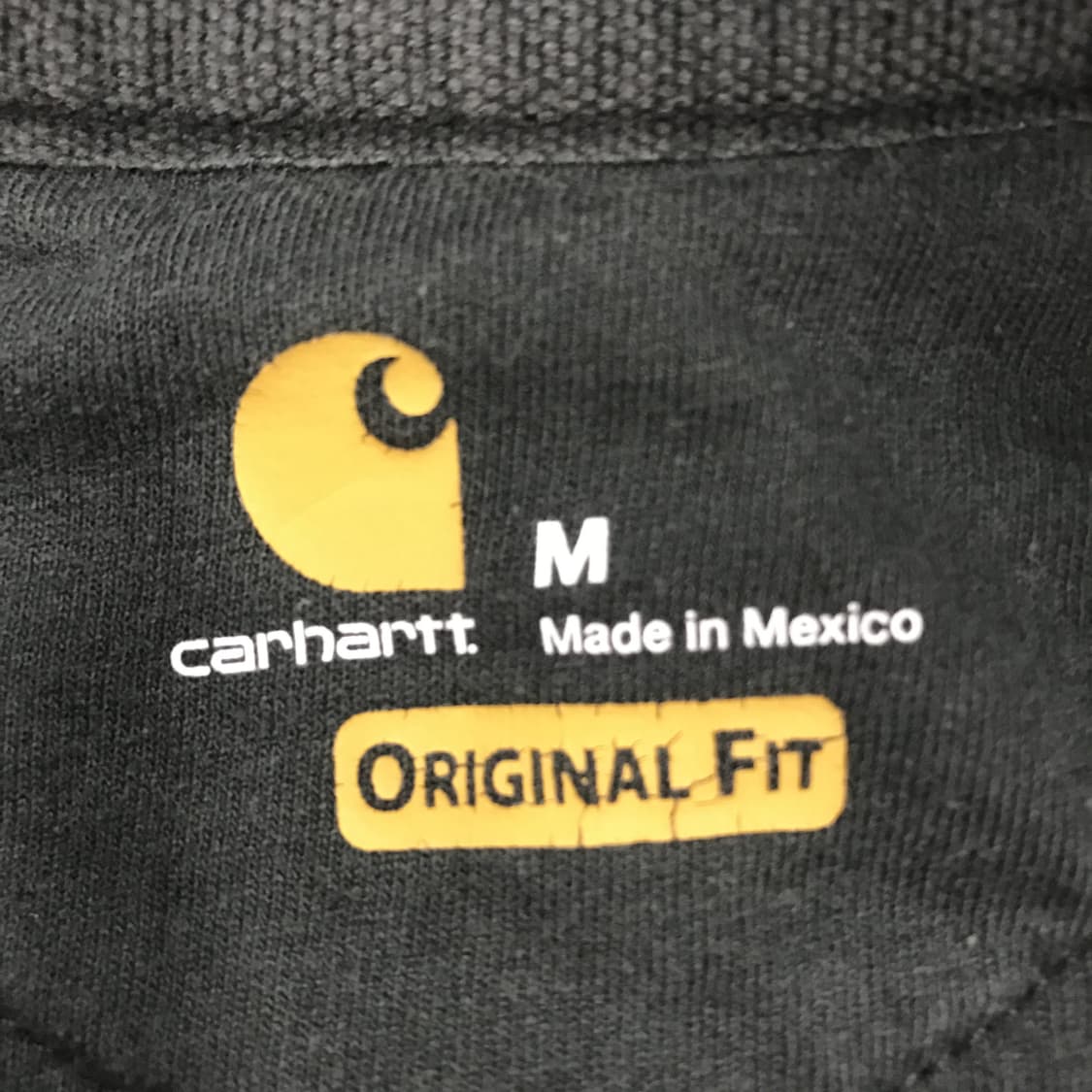 칼하트 리메이크 크롭 후드티 [여성M] 상품이미지4