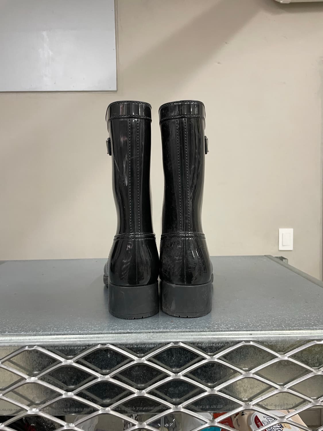 프라다 러버 트라이앵글 로고 레인부츠 EU38 (gr-3760) 상품이미지3