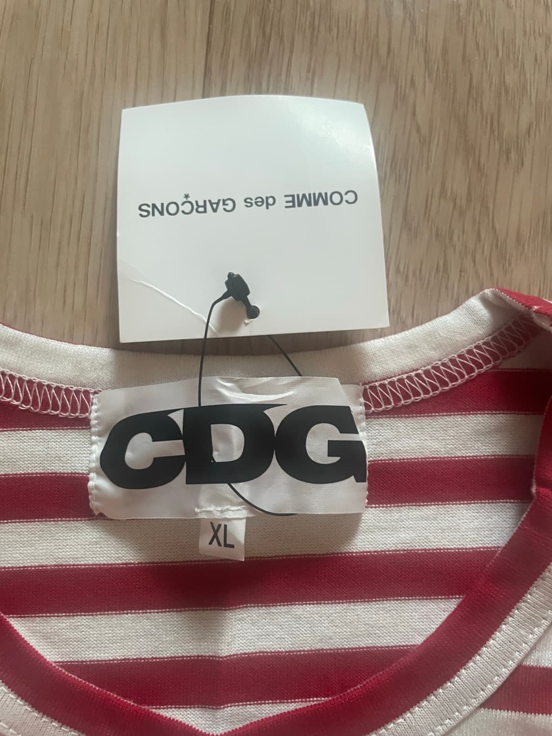 꼼데가르송 cdg 스트라이프 롱슬리브 상품이미지4
