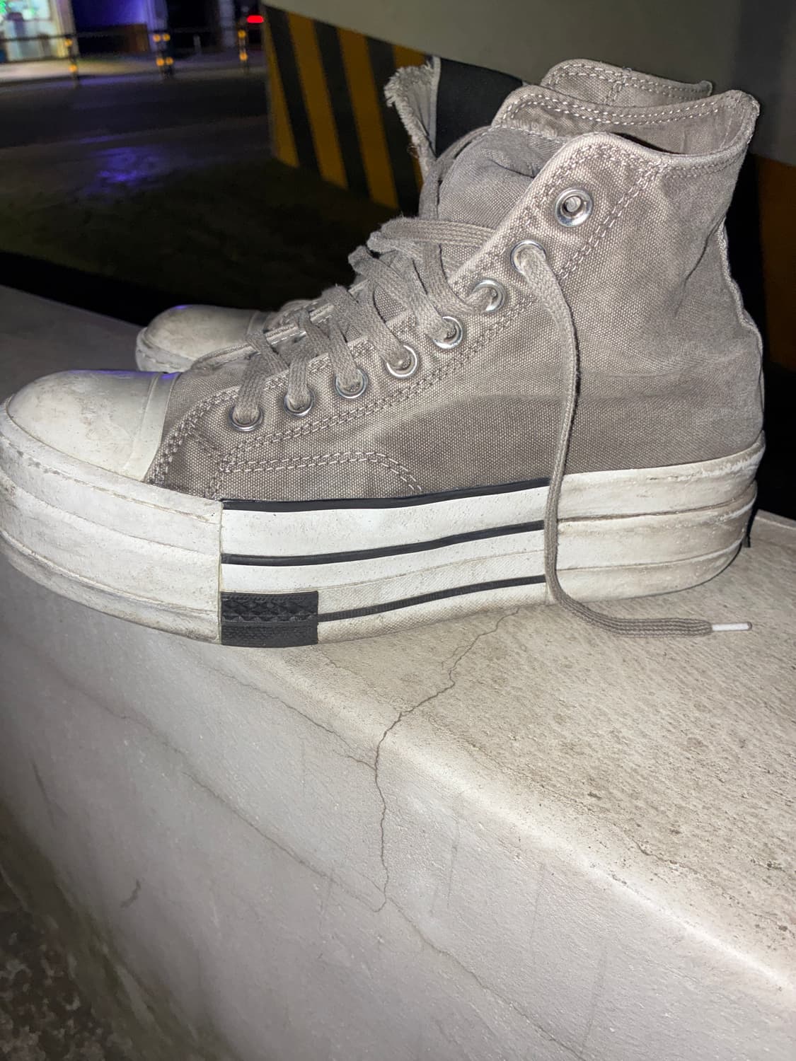 Rick owens Drkshdw DBL Drkstar 척 70 상품이미지3