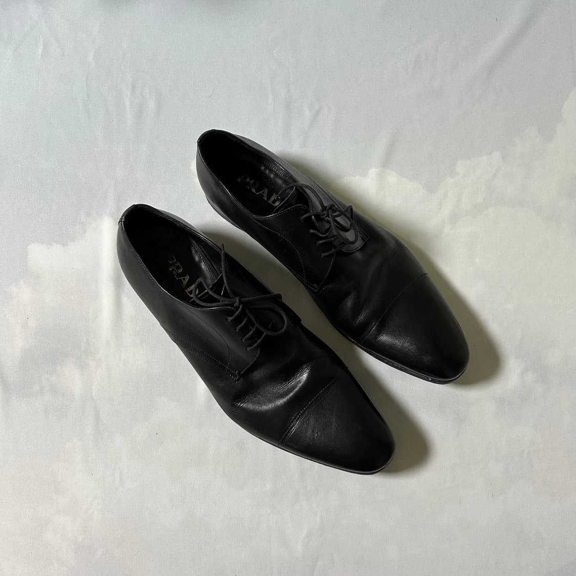 Prada classic cap toe derby shoes 상품이미지2