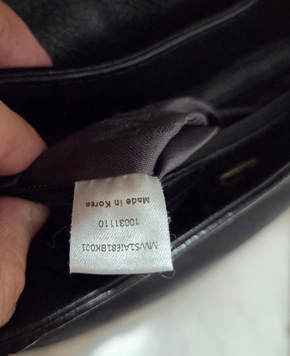 MCM 비세토스 블랙 레더 토트 앤 크로스백 상품이미지9