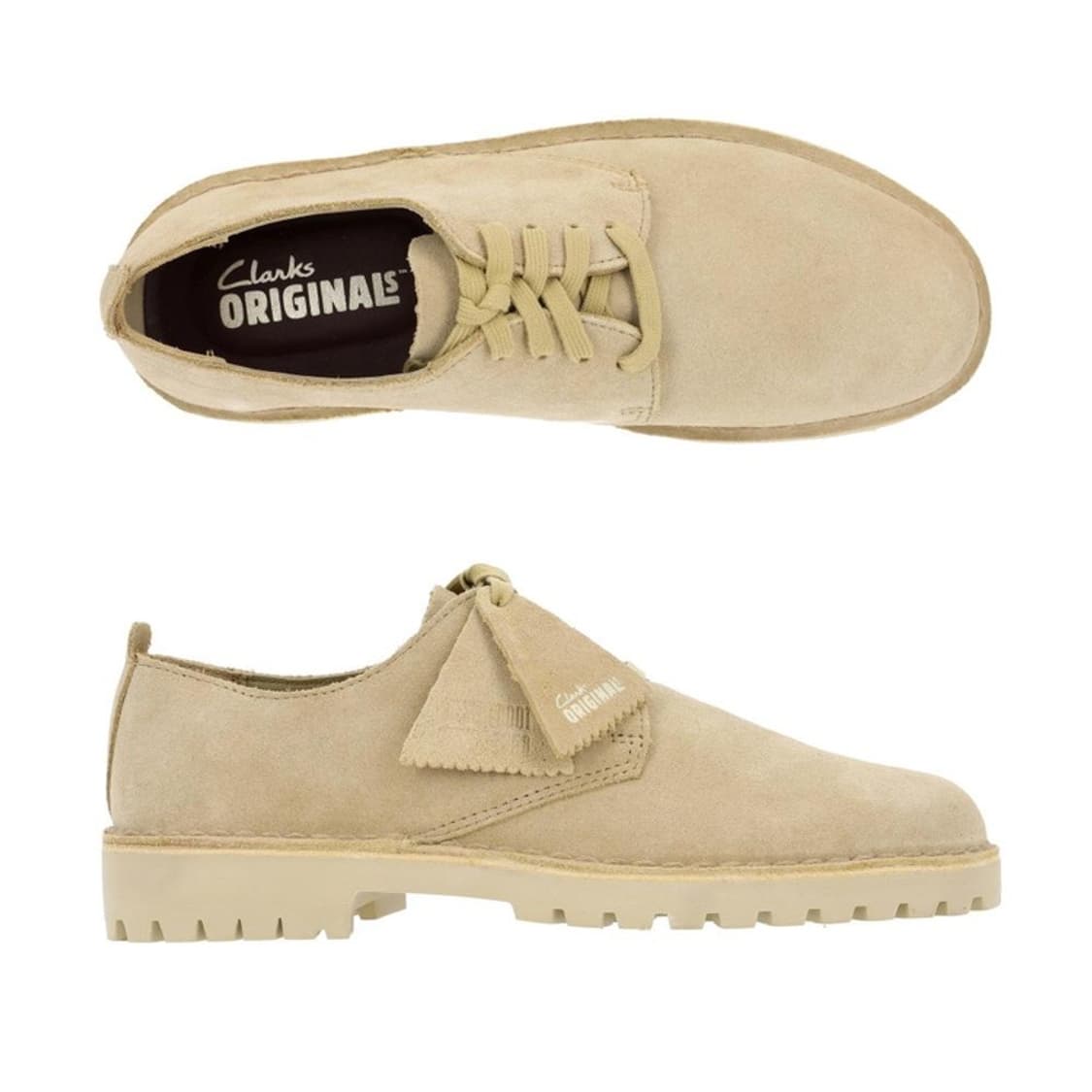 클락스 데저트 락 메이플 스웨이드 남성부츠 상품이미지1