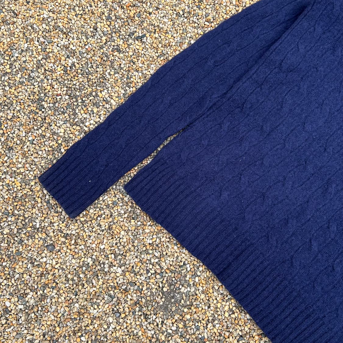 폴로(POLO RalphLauren)네이비 케이블 니트 상품이미지3