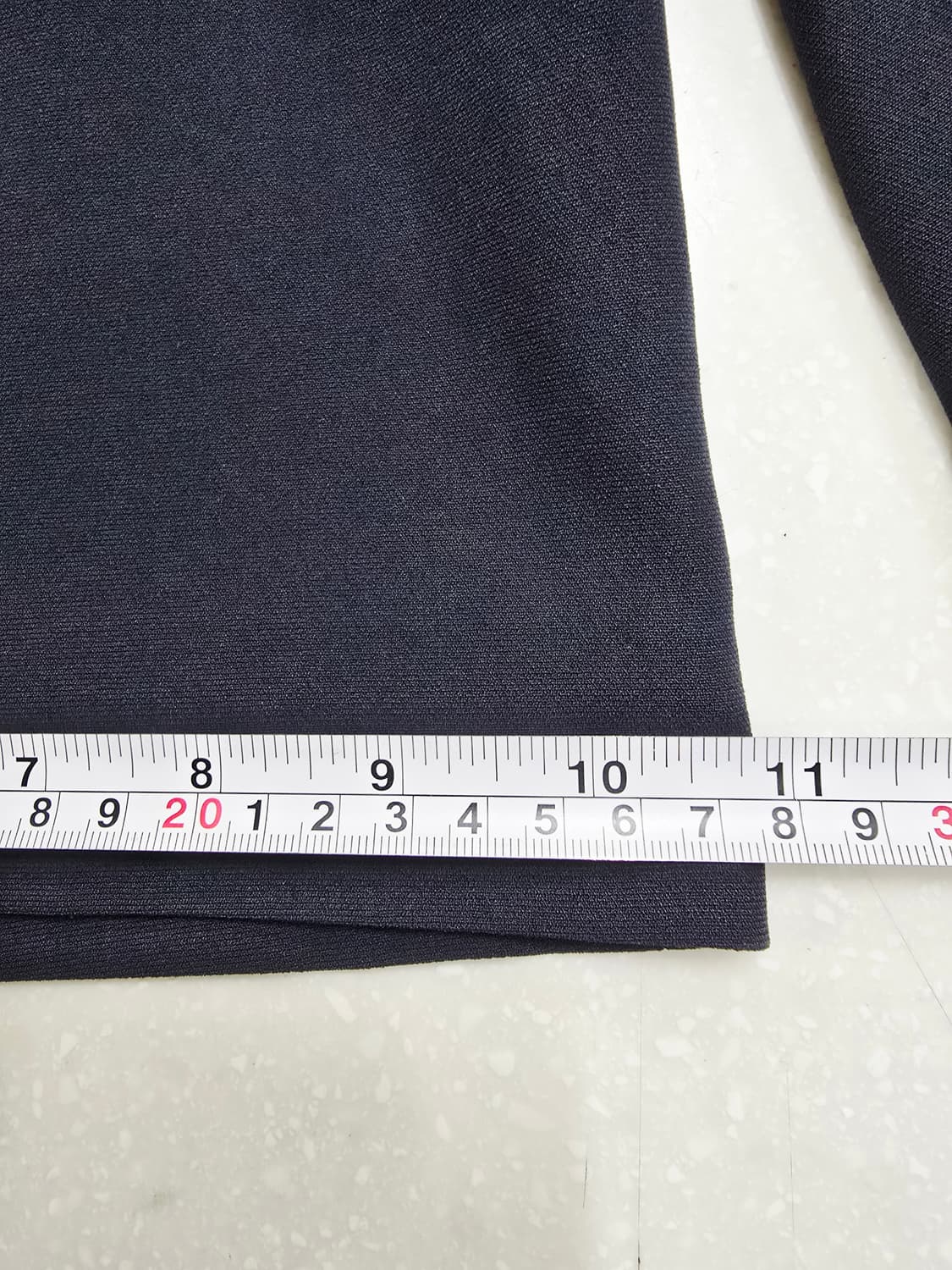 마인 네이비 와이드 팬츠 여성 바지 상품이미지6