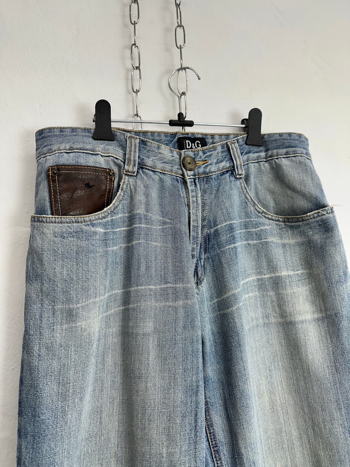 D&G Leather Patch Denim 상품이미지5