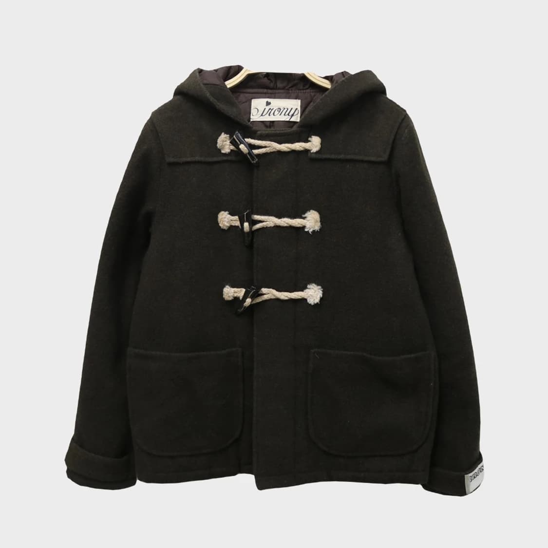 IRONY 숏 울 혼방 떡볶이 코트 63592 상품이미지1