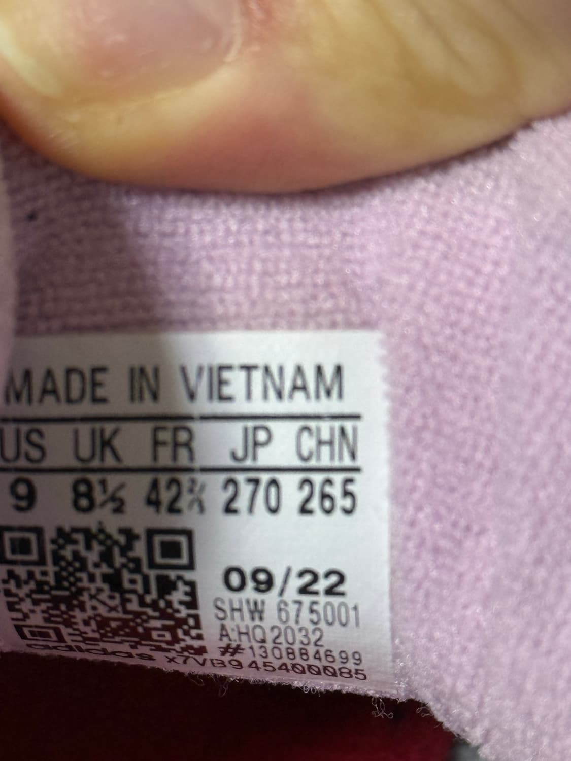 (270)아디다스x마크곤잘레스 알로하 슈퍼라이트 오키드 코어블랙 상품이미지6