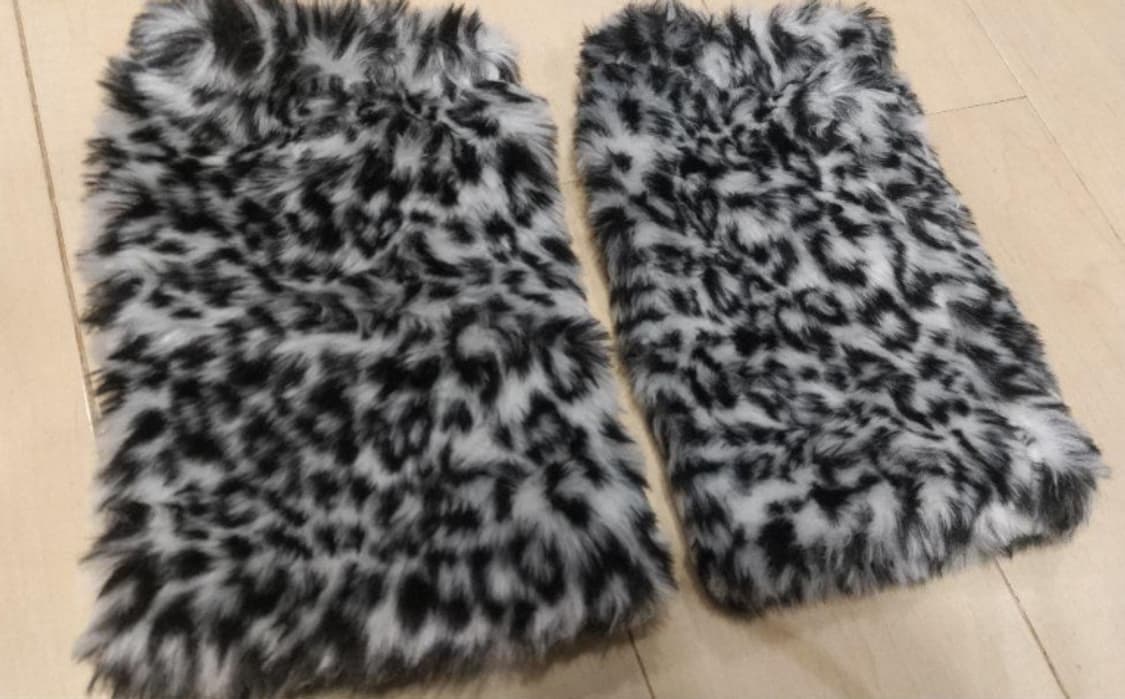 오네갸루 빈티지 레그워머 호피레오파드 그런지페어리 긱시크y2k캐캬체핀터깔 상품이미지1