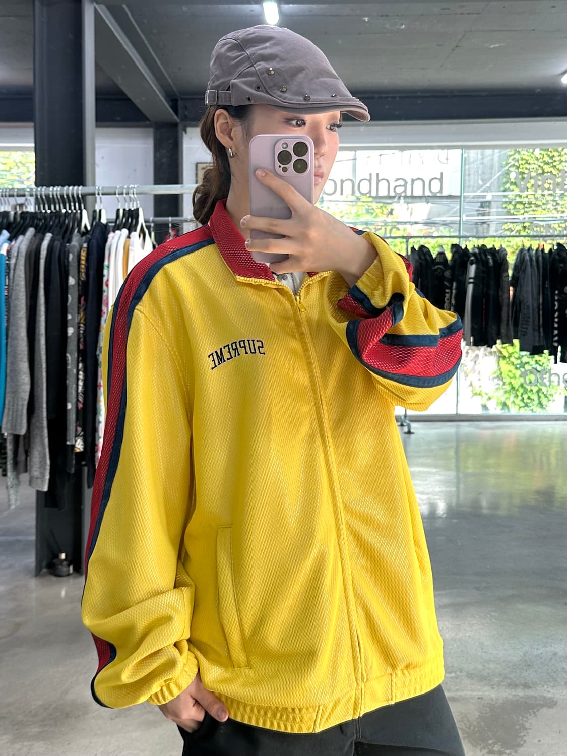 슈프림 본디드 매쉬 트랙자켓 18SS 상품이미지1