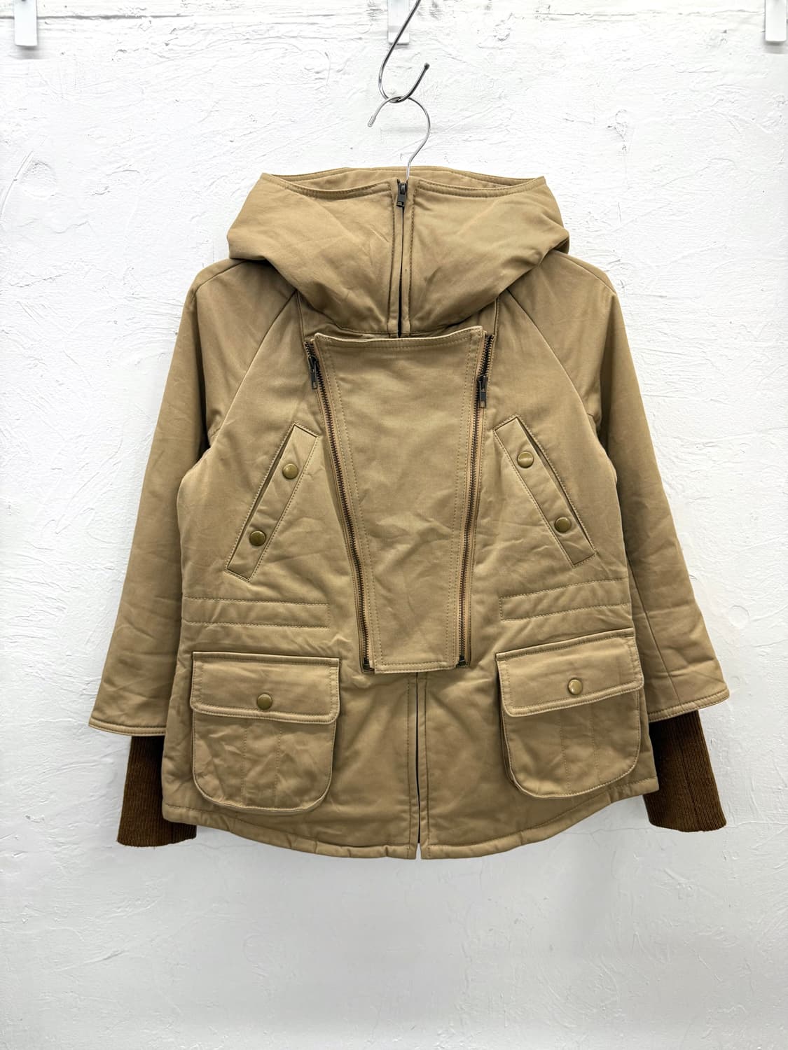 JPN 프론트 플랩 점퍼 상품이미지1