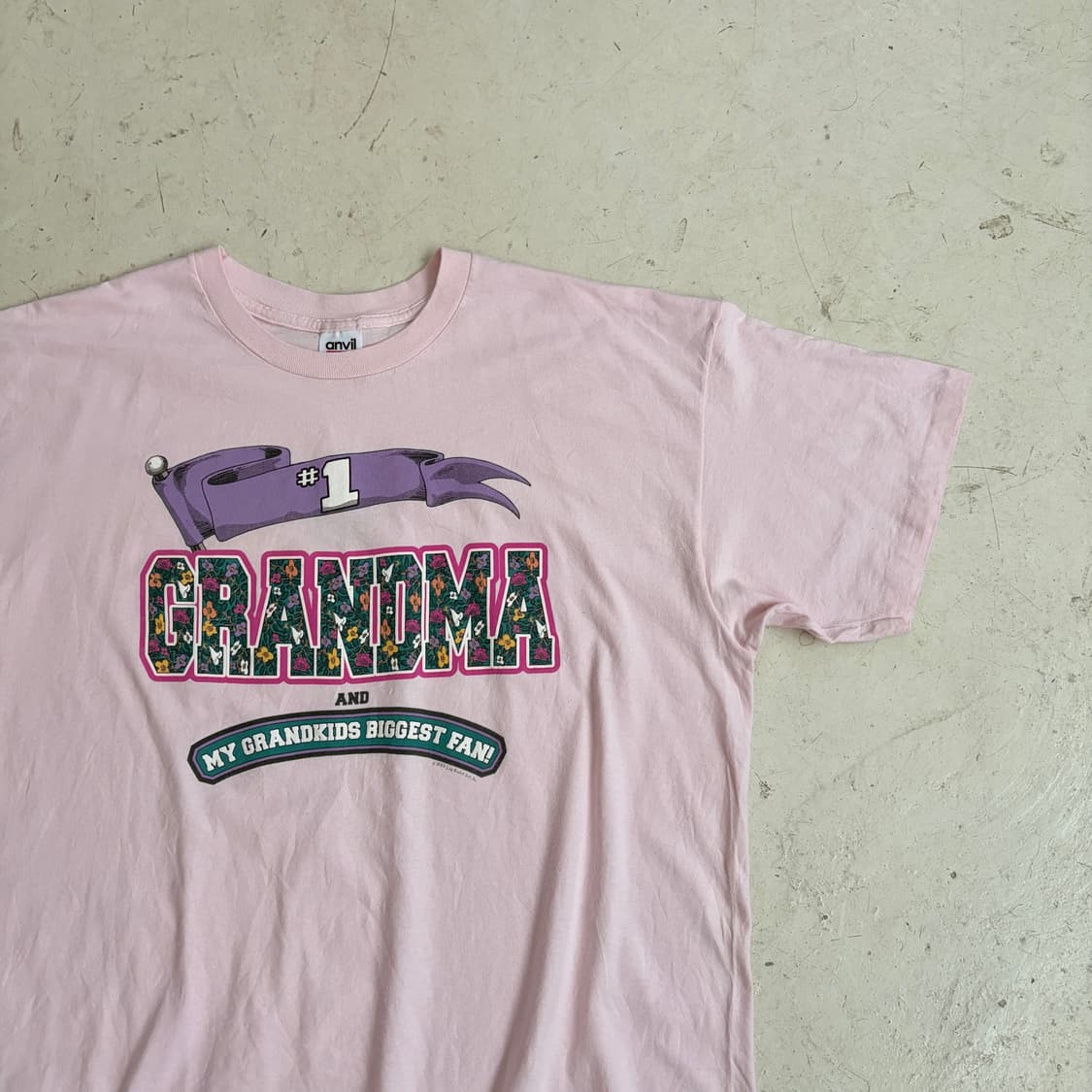 90s USA Anvil 빈티지 싱글스티치 반팔티 2XL 상품이미지2