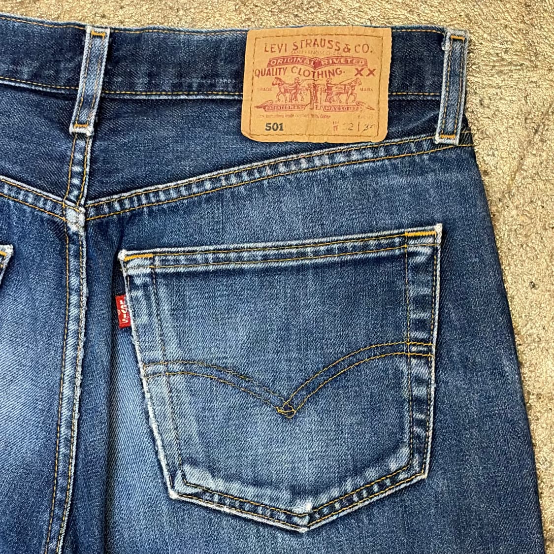 00s 미국 빈티지 리바이스 501 청바지  상품이미지6