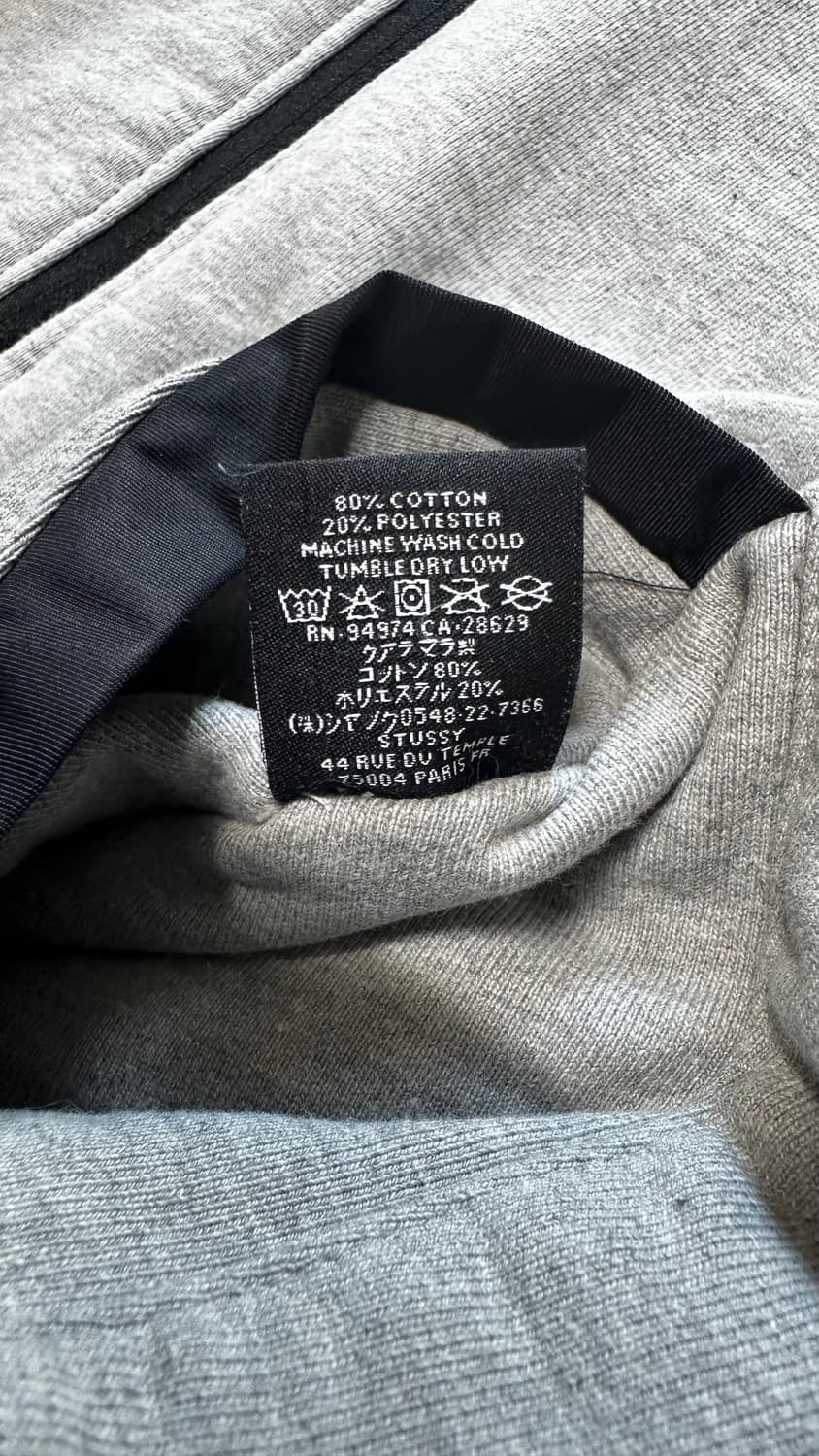 스투시 리버시블 코치 자켓 블랙/그레이 XL 상품이미지7