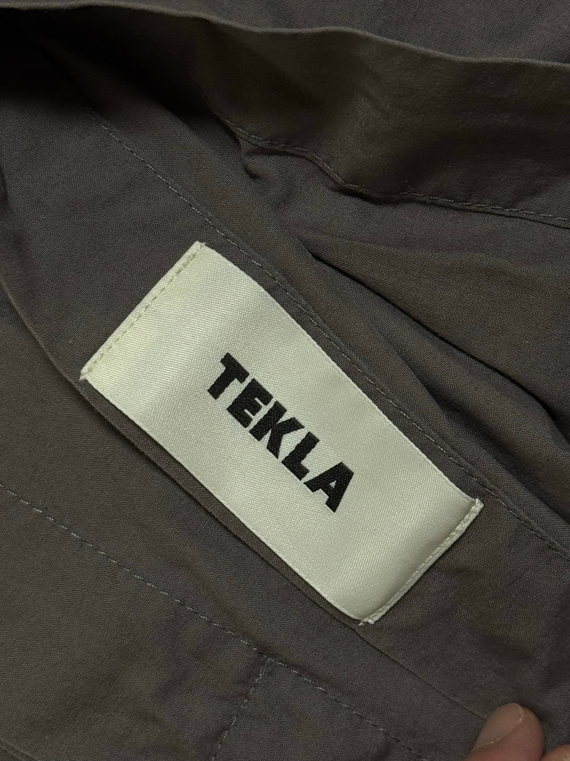 테클라 percale duvet cover(이불 커버) 다크타우페 상품이미지7