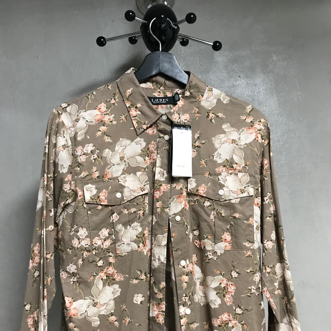 랄프로렌 블랙라벨 패턴 셔츠 새상품 M(W) 상품이미지2