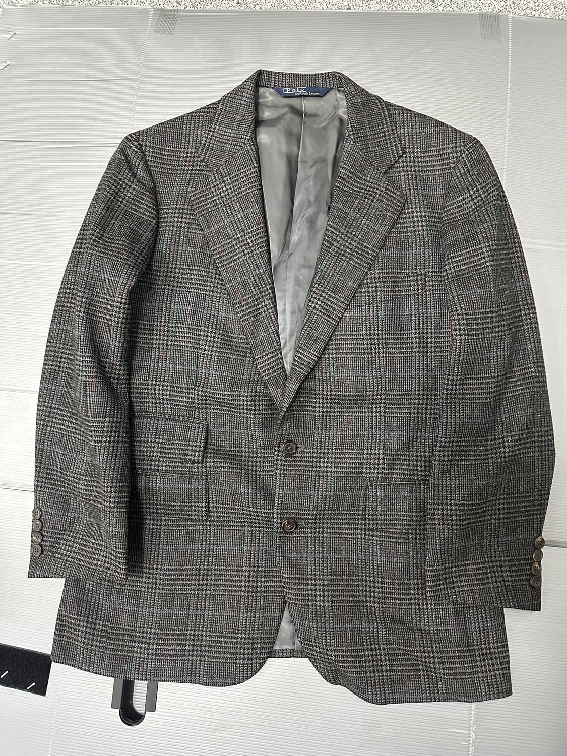 폴로 랄프로렌 체크 블레이져 자켓 상품이미지1