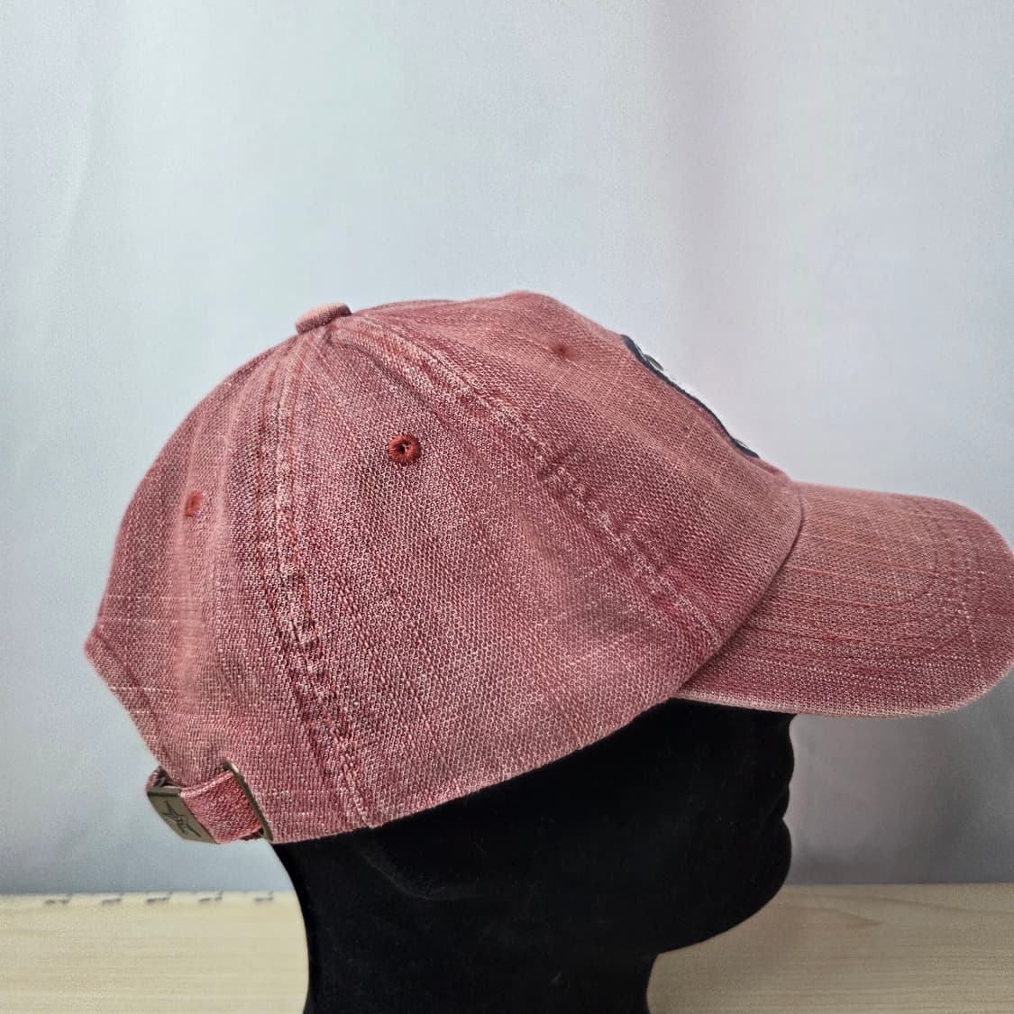 프리/ 밀리터리 레드 빈티지 워싱 볼캡 모자 상품이미지4