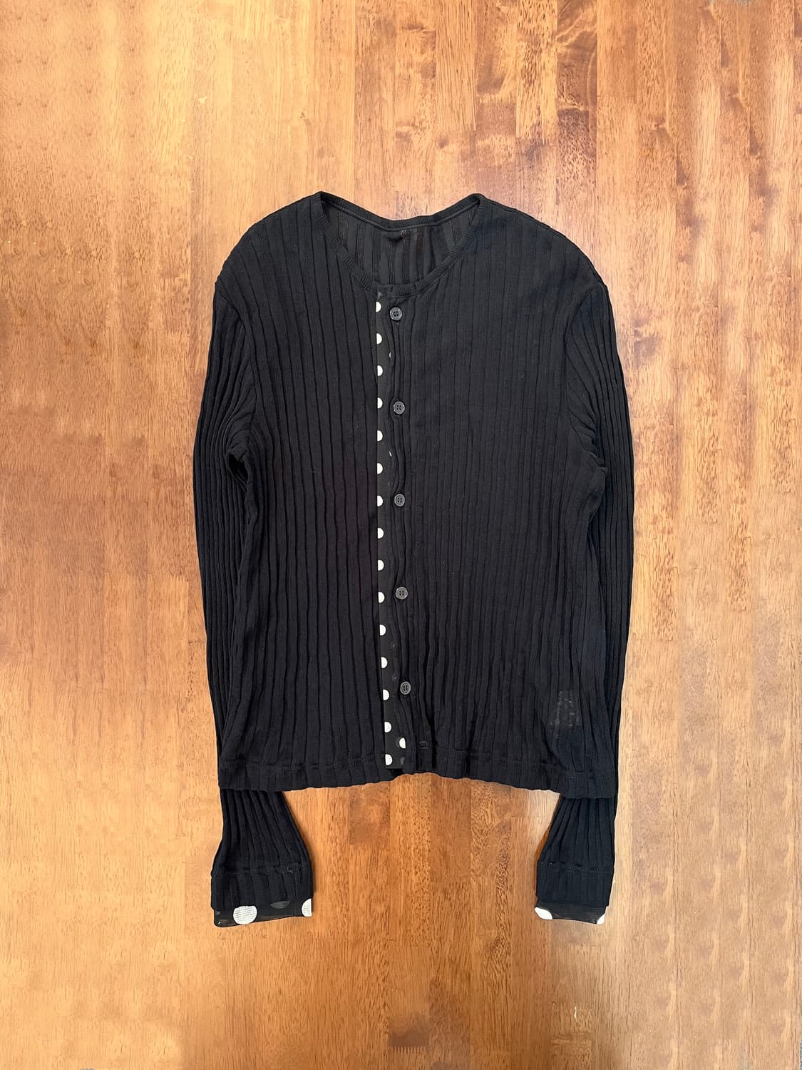 요지야마모토 타이다운 버튼 가디건 상품이미지1