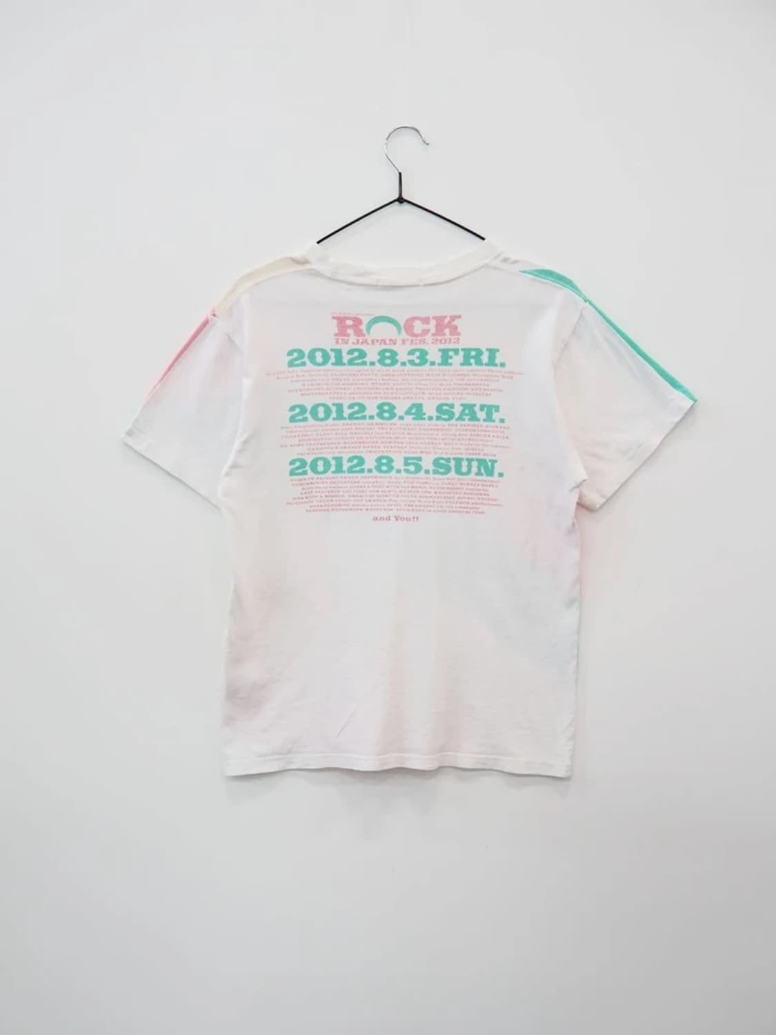 Rock In Japan Fes 2012 Tee 상품이미지5