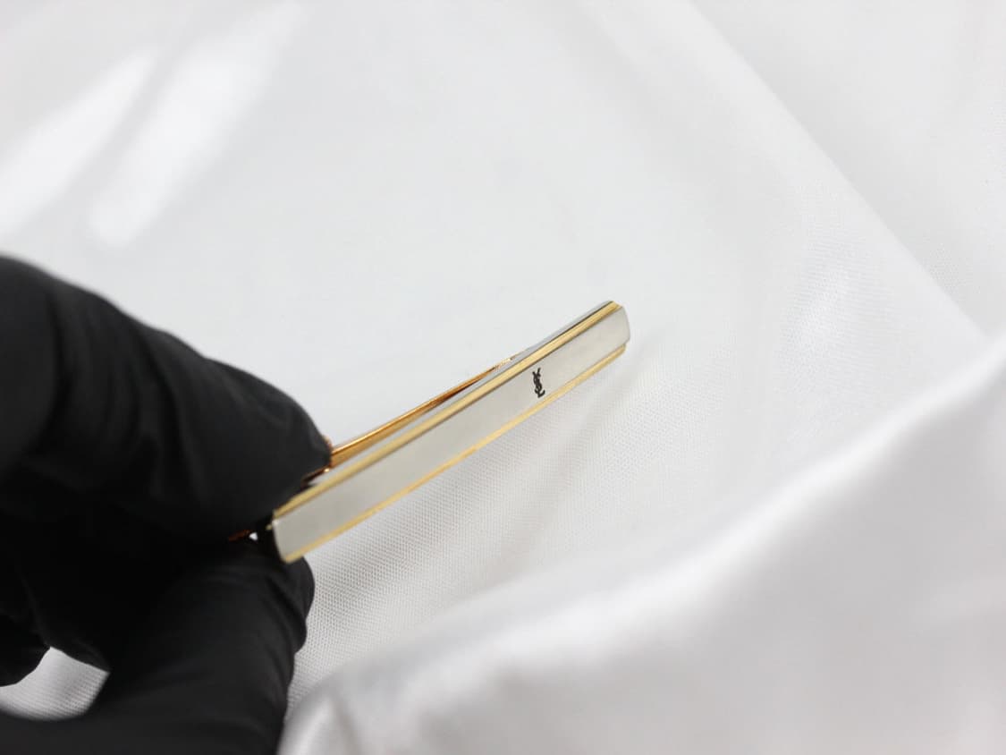 입생로랑 B+등급 5.3cm 남자 명품 넥타이핀 상품이미지5