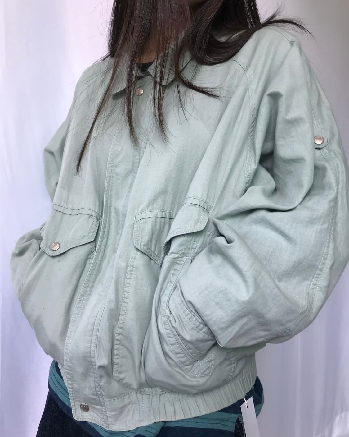 민트 포켓 자켓 상품이미지2