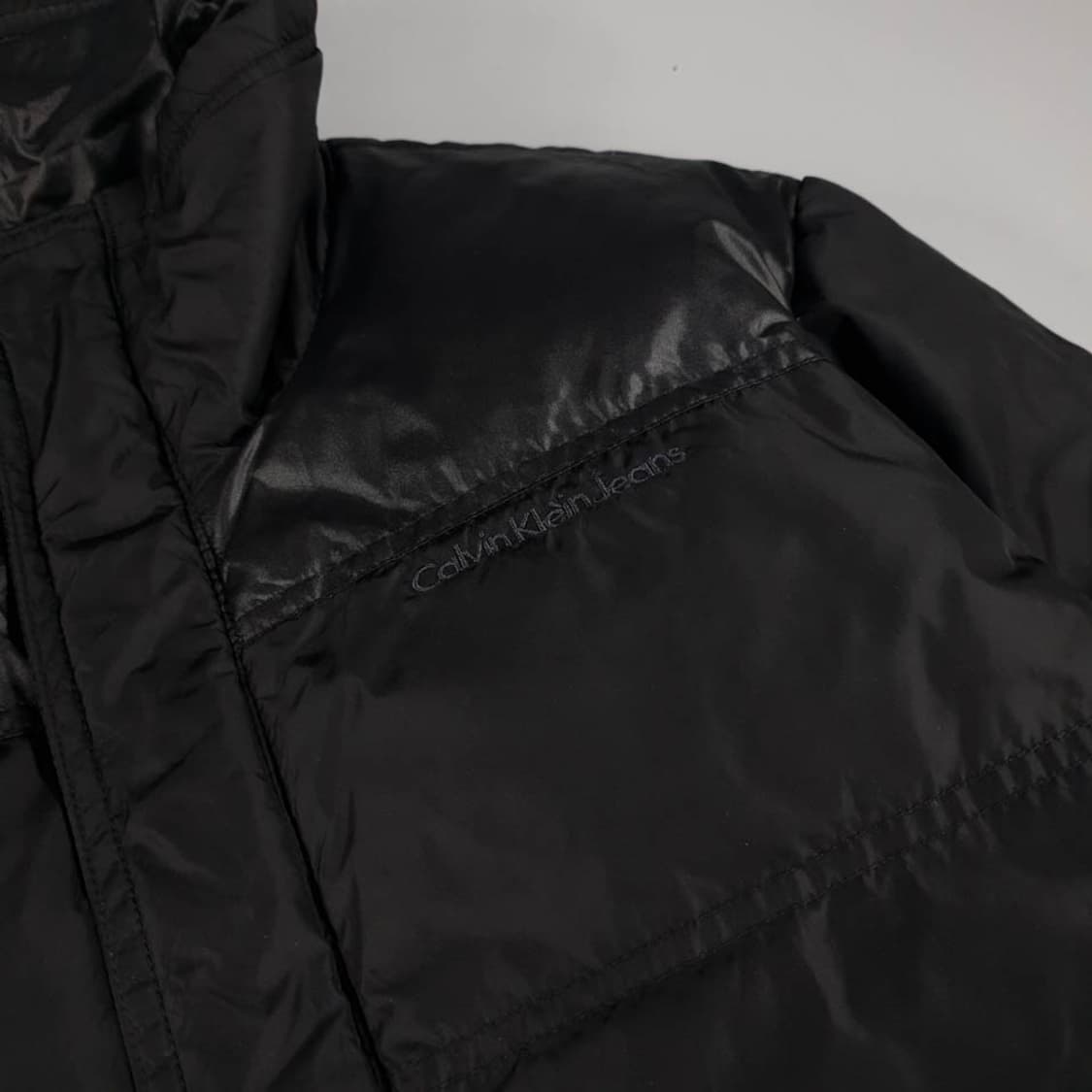 캘빈클라인진스 빈티지 덕다운 패딩 자켓 상품이미지5