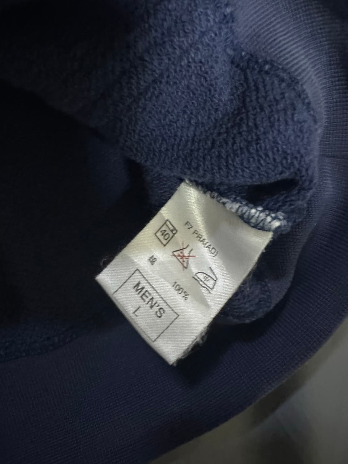 90s 올드스쿨 나이키 빈티지 후드티 네이비 상품이미지5