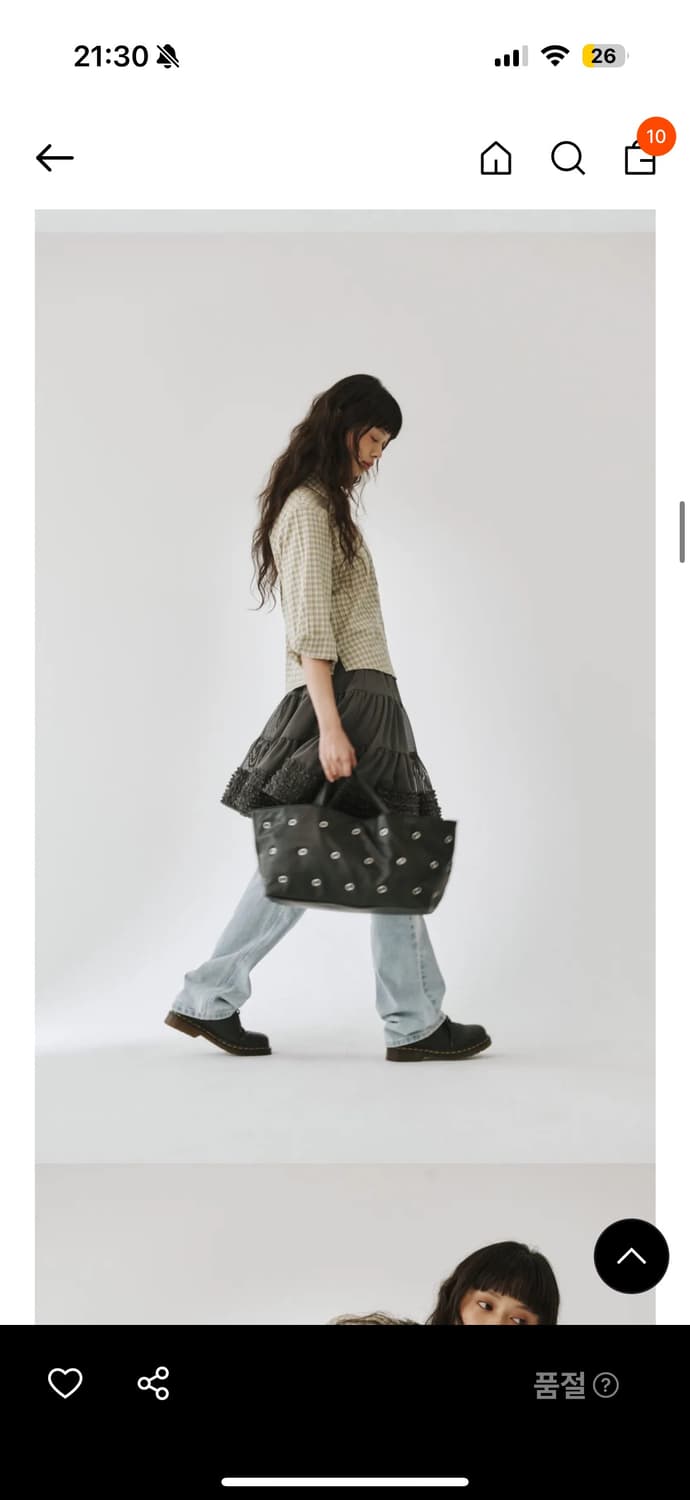 플리즈프로젝트 아일렛 쇼퍼백 토트백 상품이미지1