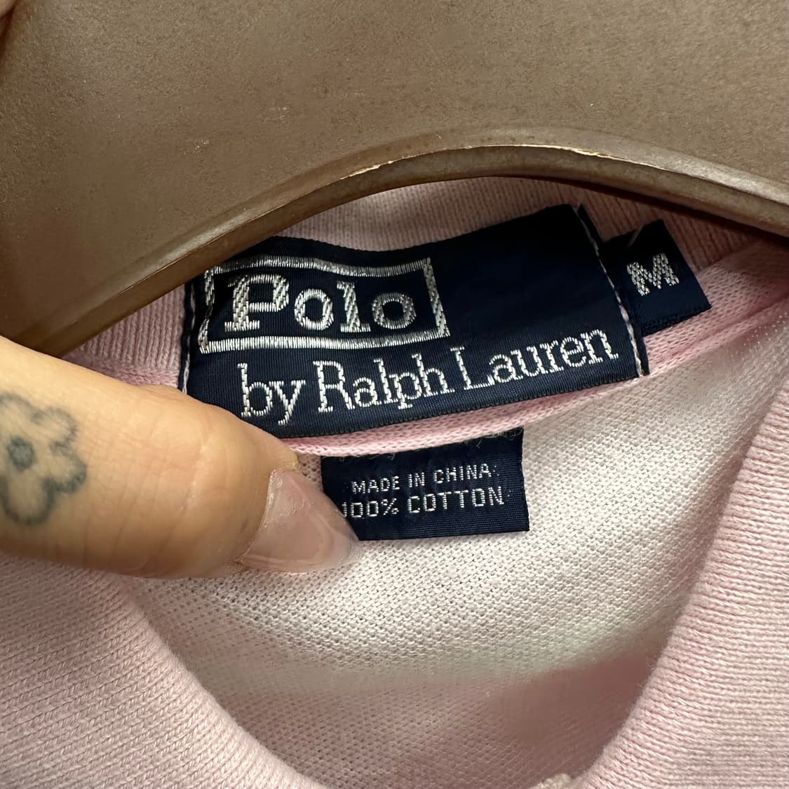 Polo, Baby Pink Stripe Polo Shirt 상품이미지6