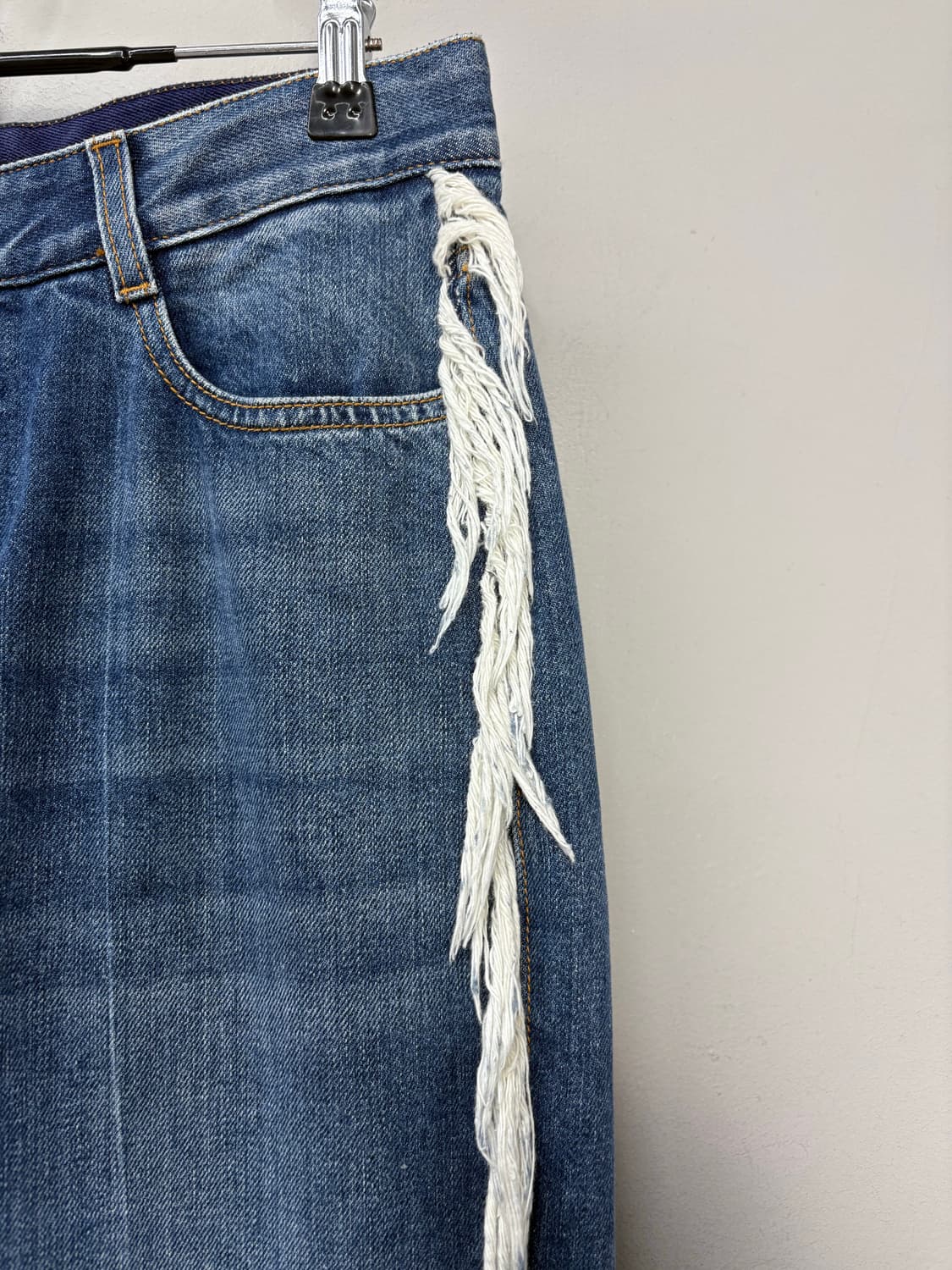 스텔라 매카트니 프린지 디테일 스트레이트 팬츠 A3466 상품이미지3