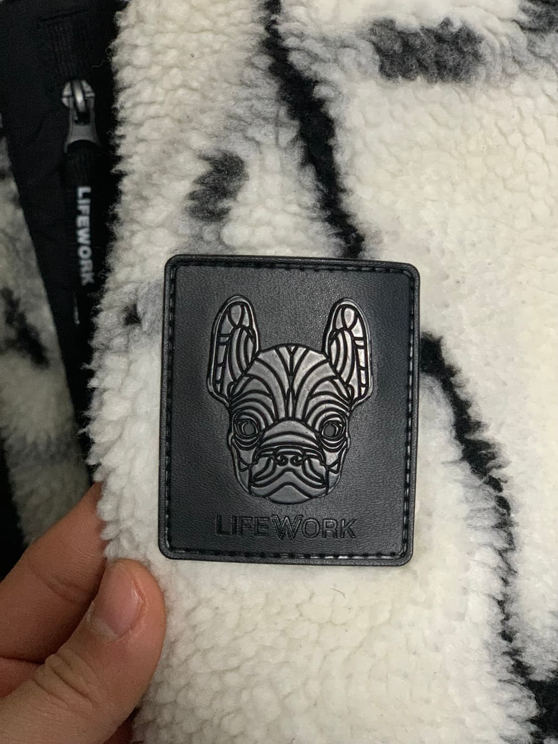 라이프워크 뽀글이 양면 리버시블 자켓 상품이미지4