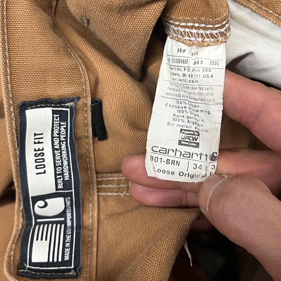 Carhartt 더블니 워크 팬츠 (33) 상품이미지5