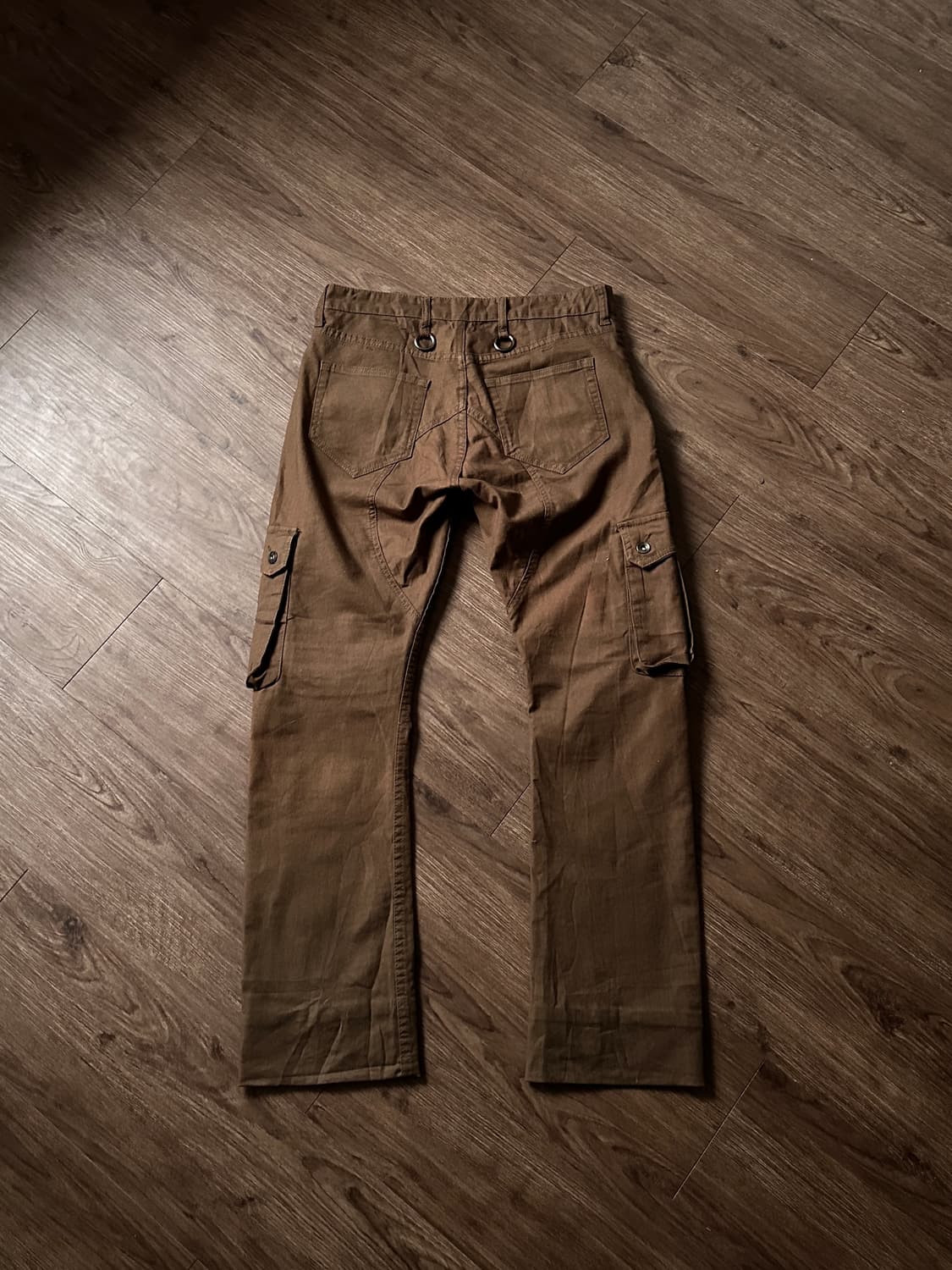 슬림 & 슬래시 디테일 카고 팬츠 상품이미지9