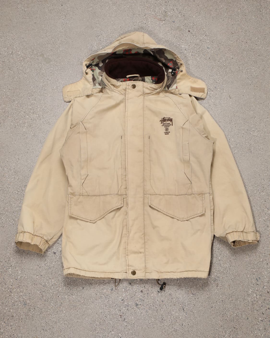 Stussy Camo Liner 3-Way jacket 상품이미지4