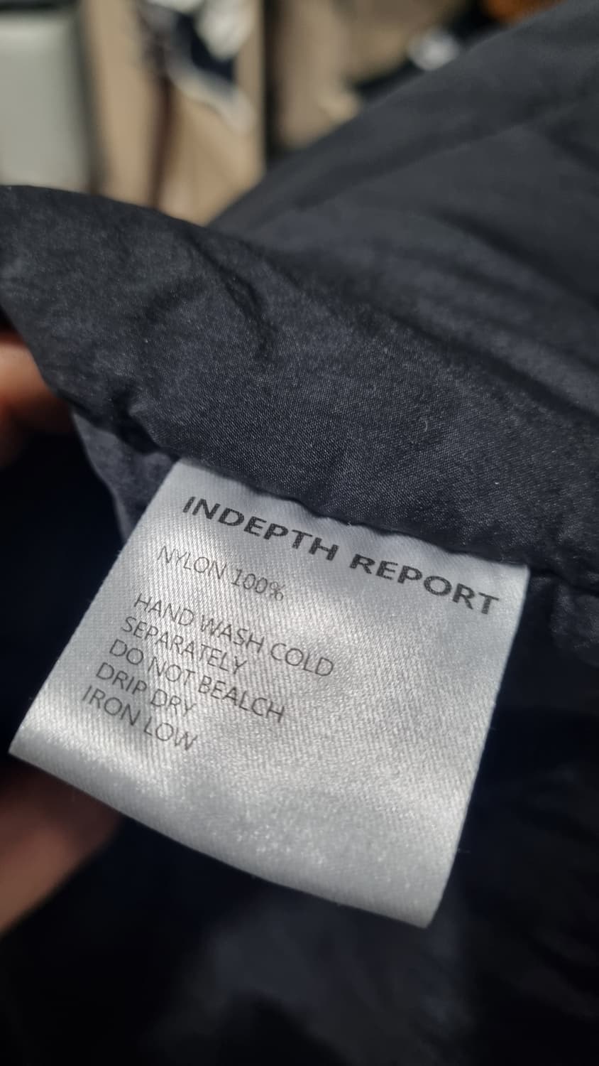 인뎁스리포트 패딩셔츠 이너 아우터 105(2) 컨디션8/10 상품이미지4