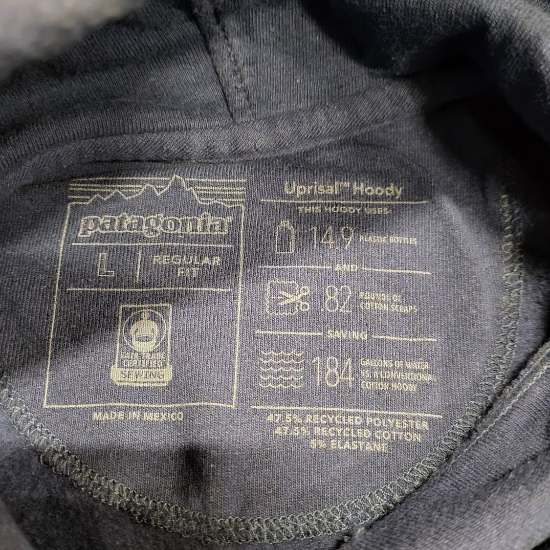 파타고니아 후드티 (L) 상품이미지5