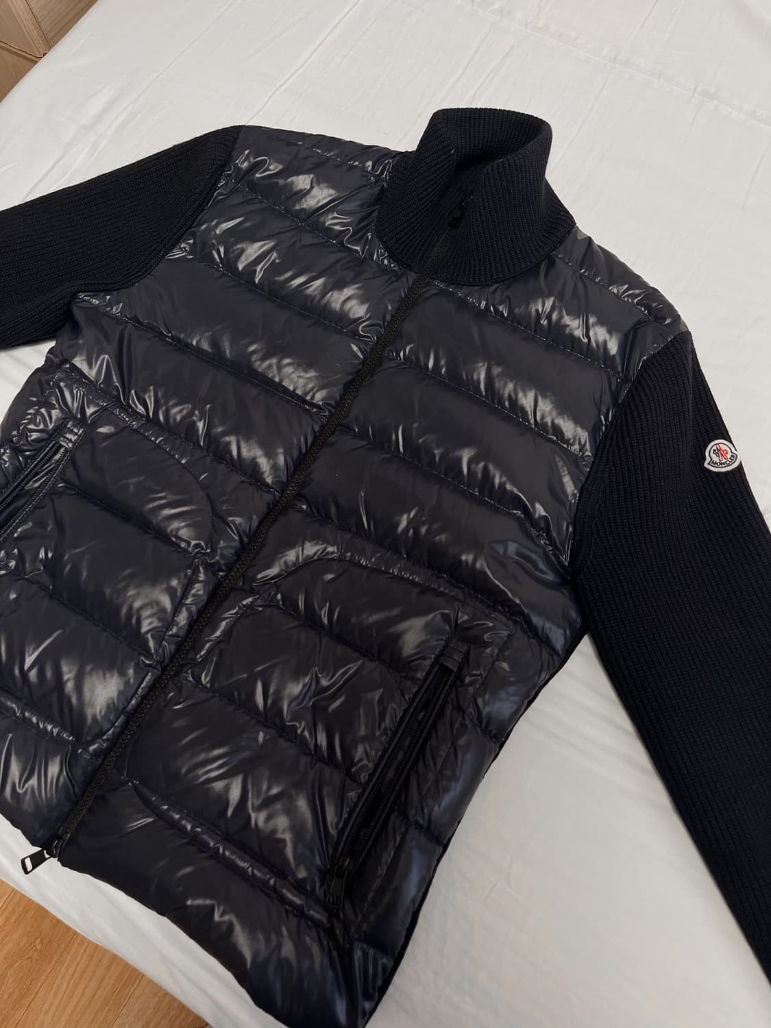 몽클레어 매글리온 삼선 니트패딩 m 상품이미지2