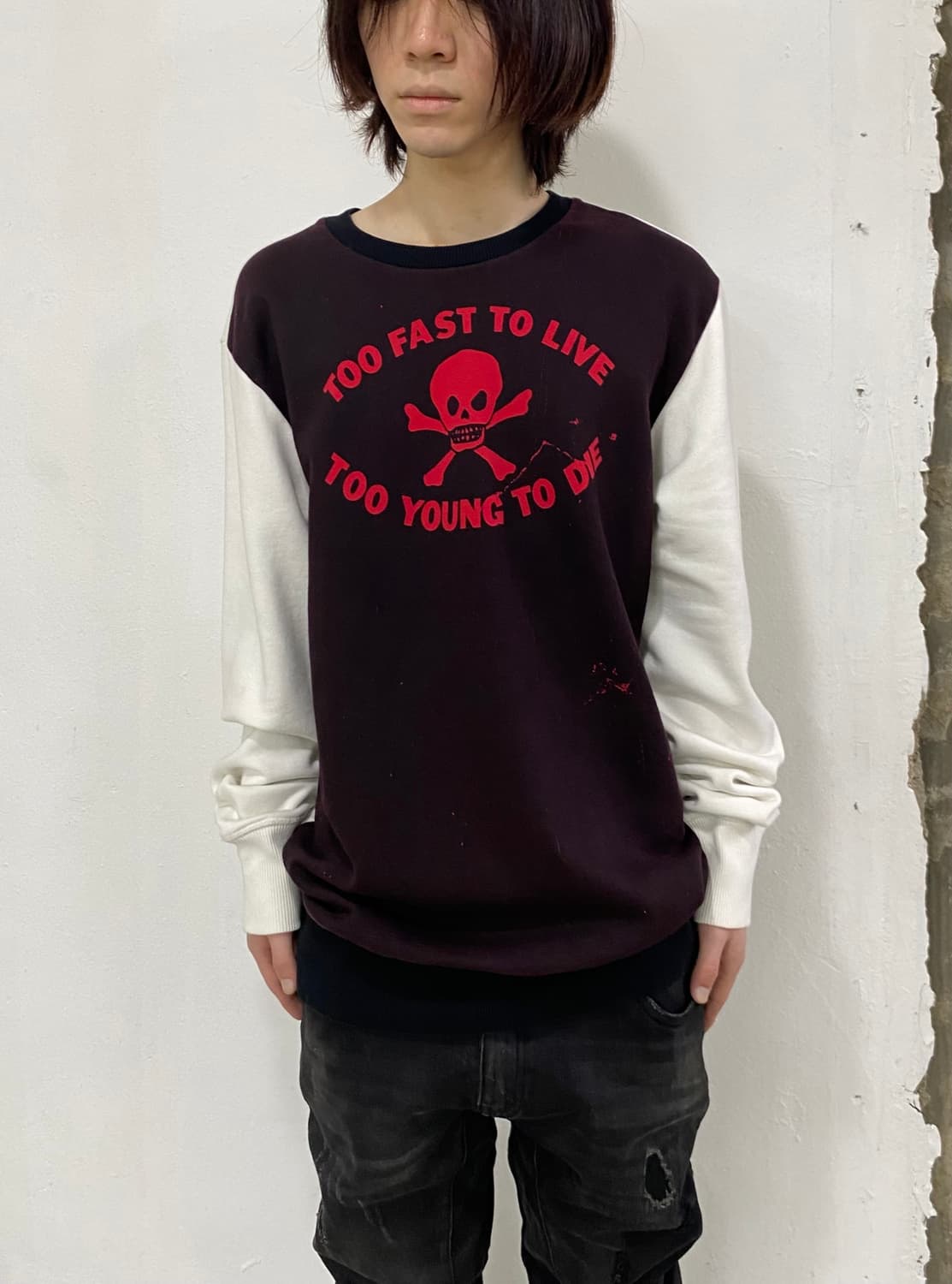 비비안웨스트우드 앵글로매니아 스컬 스웻 셔츠 상품이미지1