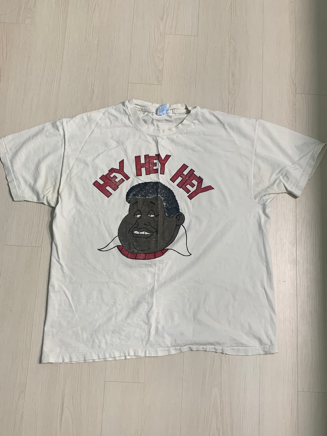 빈티지 싱글스티치 카툰티 헤이헤이헤이 상품이미지1