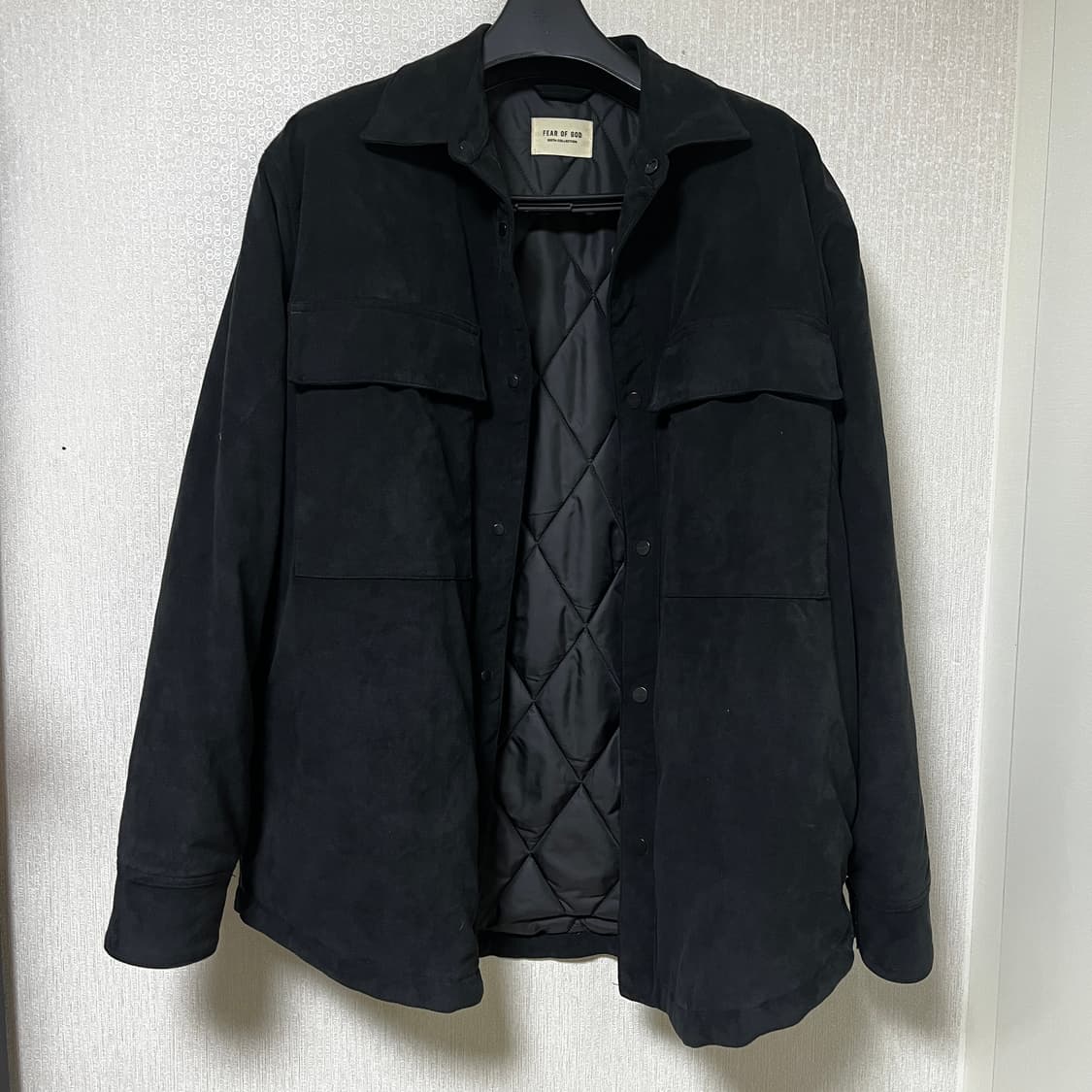 피어오브갓 6th 스웨이드 셔츠 자켓 상품이미지4