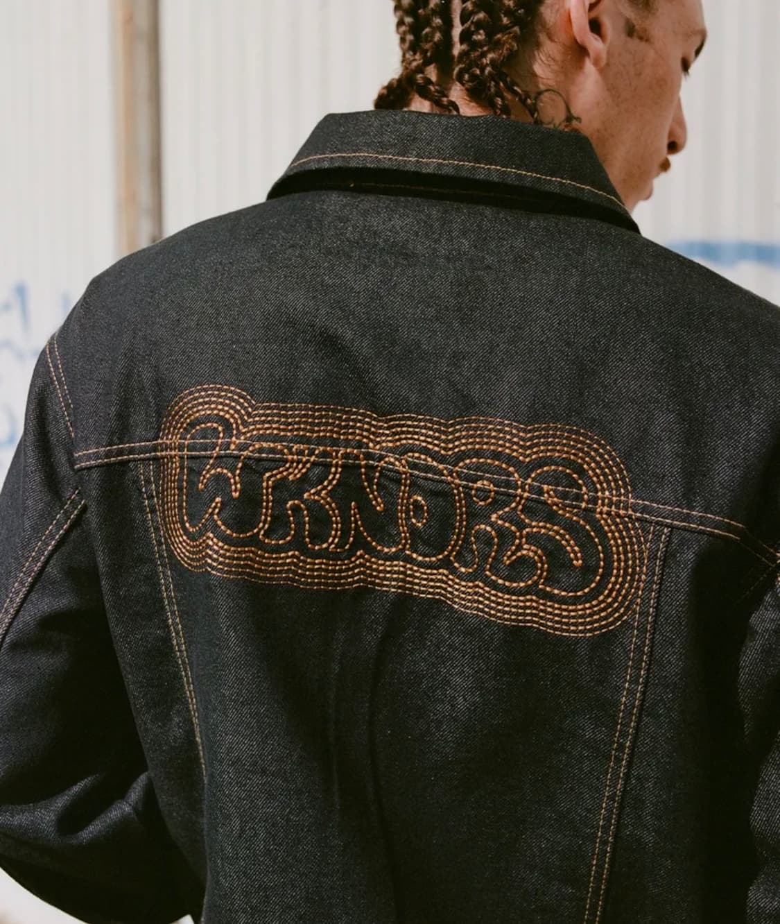 CHAIN STITCH TRUCKER JK (위캔더스X피로) 상품이미지6