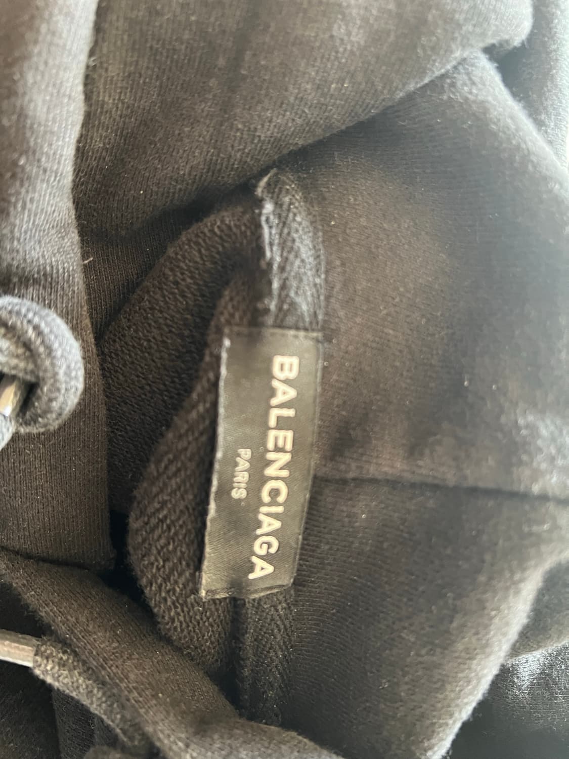 발렌시아가 월계수 파리 bb로고 후드티 상품이미지2